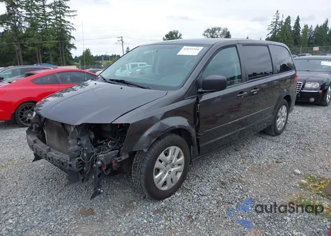 2016 Dodge Grand Caravan Se from USA, damaged, VIN 2C4RDGBG8GR212188